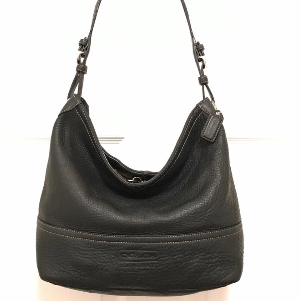 Authentic coach leather satchel